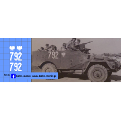 btr 40 lwp kalkomania 1:43