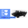 gaz 46 lwp wojsko kalkomania 1:43