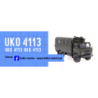 gaz 66 lwp wojsko kalkomania 1:43