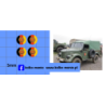 gaz uaz wojsko ddr logo kalkomania 1:43
