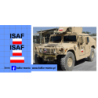 hummer isaf afganistan wojsko kalkomania 1:43