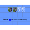 logo herb 15 gizycka brygada zmechanizowana kalkomania 1:43