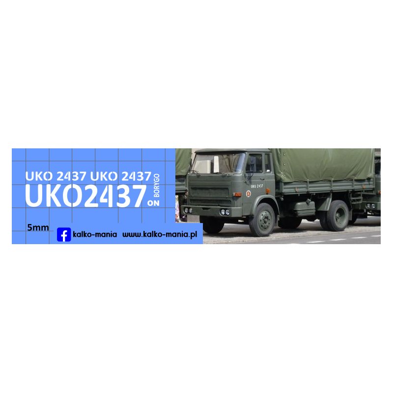 star 28 200 wojsko lwp kalkomania 1:43