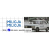milicja fiat 125p kalkomania 1:43