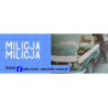 milicja fiat 125p bialy kalkomania 1:43