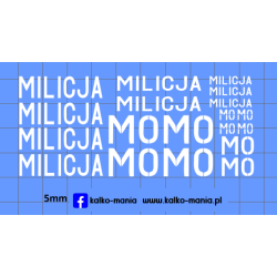 milicja zestaw bialy...