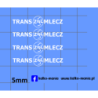 star jelcz mleko transmlecz kalkomania 1:43