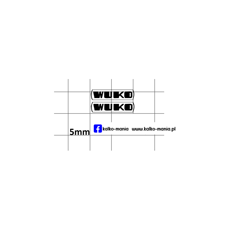 jelcz star wuko logo kalkomania 1:43