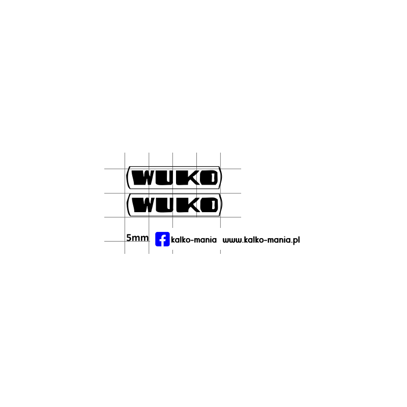 jelcz star wuko logo kalkomania 1:43