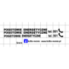 nysa pogotowie energetyczne kalkomania 1:43