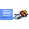 skoda liaz 706 kontener mpo presko kalkomania 1:43