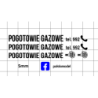 zuk nysa pogotowie gazowe 992 kalkomania 1:43