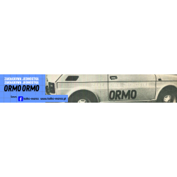 fiat 126p ormo kalkomania 1:43