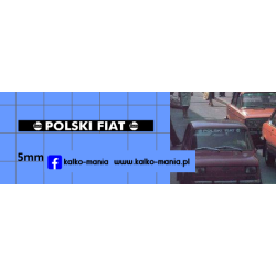 fiat 126p blenda na szybe...