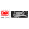 polonez truck fso papieski kalkomania 1:43