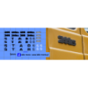 star 244 244rs logo kalkomania 1:43
