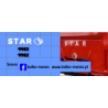 star 1142 logo kalkomania 1:43