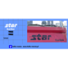 star 1142 turbo logo kalkomania 1:43