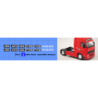 volvo fh12 fh16 420 520 kalkomania 1:43