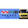 pekaes volvo fh380 kalkomania 1:43