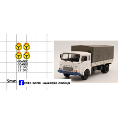 pks jelcz gdansk kalkomania...