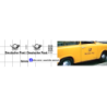 deutsche post trabant kalkomania 1:43