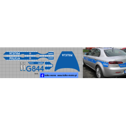 alfa romeo 159 policja...