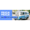 nysa 522 policja kalkomania 1:43