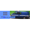 policja prewencja zestaw kalkomania 1:43