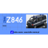 volkswagen transporter t4 policja kalkomania 1:43