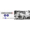 lok nauka jazdy fiat 125p automobilklub krakowski kalkomania 1:43