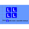 nauka jazdy l lok logo tablica kalkomania 1:43