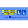 pzm nauka jazdy l fiat 126p kalkomania 1:43