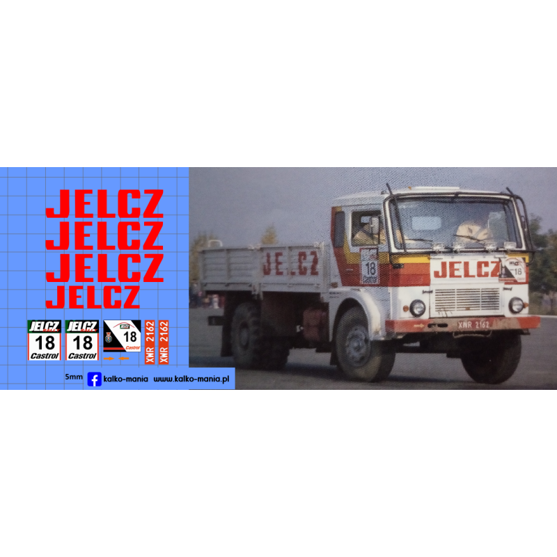 jelcz 325 jelcz rally kalkomania 1:43