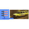 polski fiat 125p kombi fso sport kalkomania 1:43