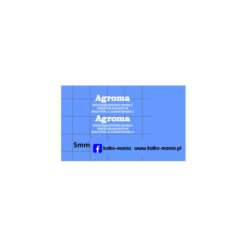 agroma konin kalkomania 1:43