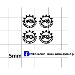agroma logo kalkomania 1:43