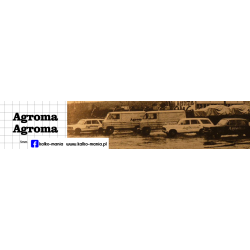 agroma logo kalkomania 1:43