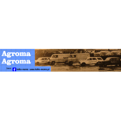 agroma logo kalkomania 1:43