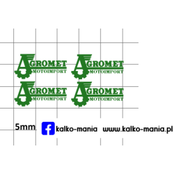 agromet logo kalkomania 1:43