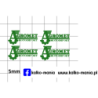 agromet logo kalkomania 1:43
