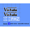 kombajn vistula kzb 3b kalkomania 1:43