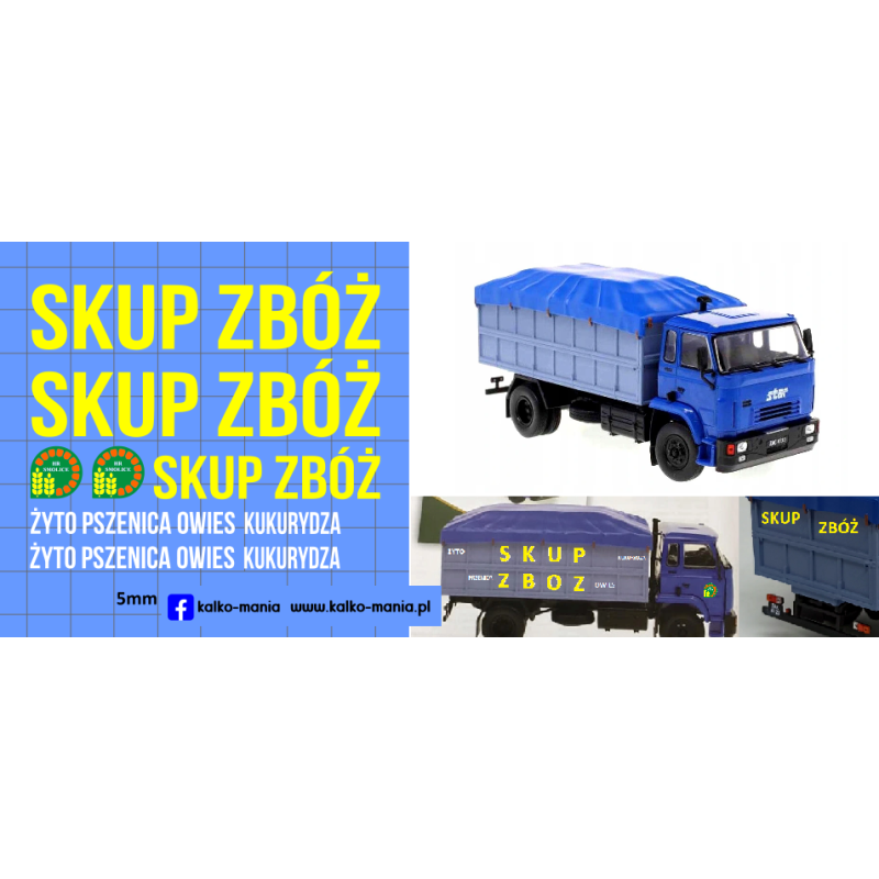 star 1142 hr smolice skup zboz kalkomania 1:43