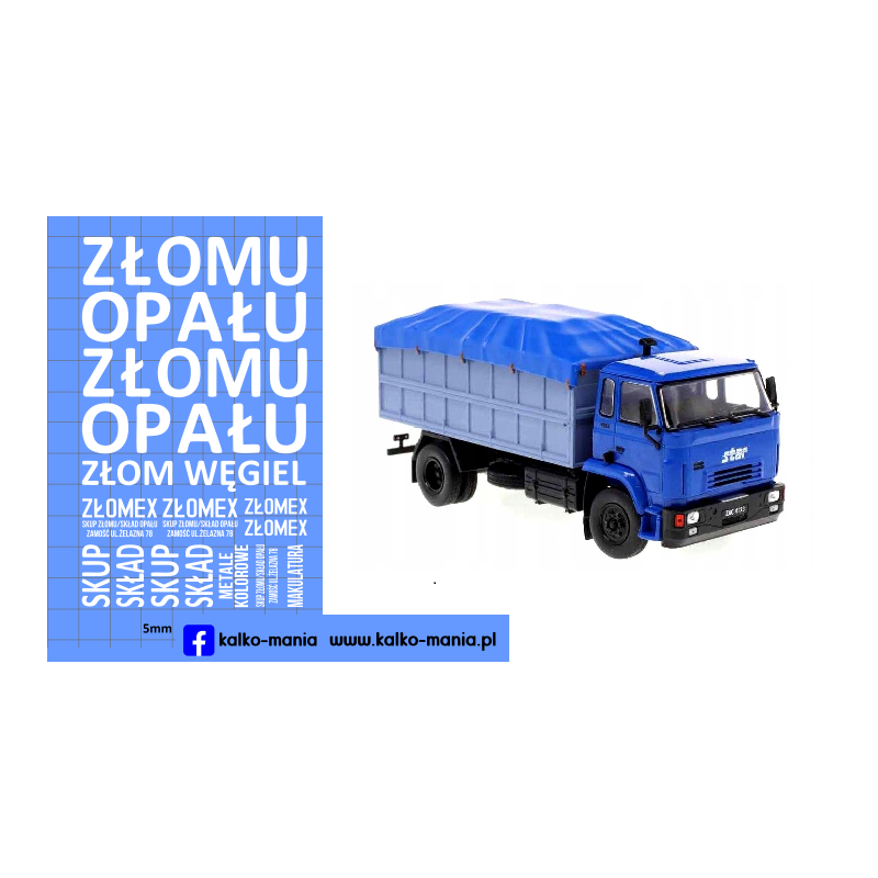 star 1142 zlomex skup zlomu kalkomania 1:43