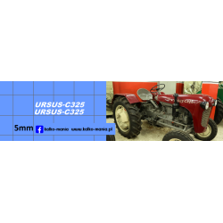 ursus c325 logo kalkomania...