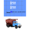 zil 130 pgr skarszewy kalkomania 1:43