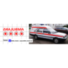 ambulans pck logo karetka kalkomania 1:43