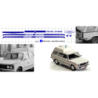 fiat 125p sanitarka ambulans karetka kalkomania 1:43