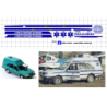 polonez cargo lotnicze pogotowie ratunkowe ambulans karetka kalkomania 1:43