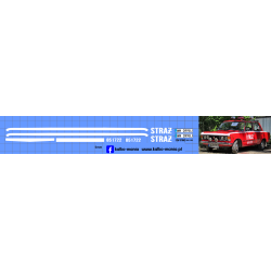 fiat 125p straz osp...